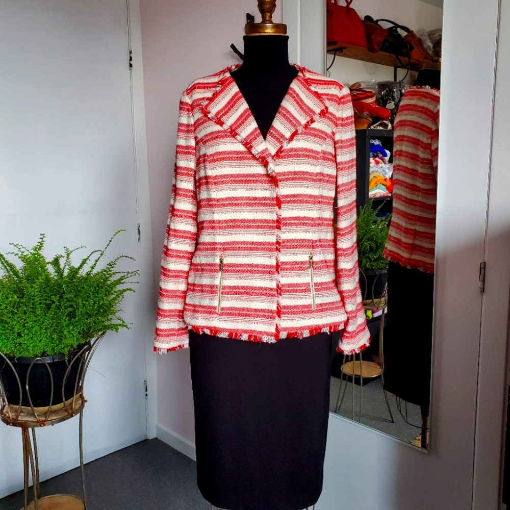 NWOT Karl Lagerfeld open jacket